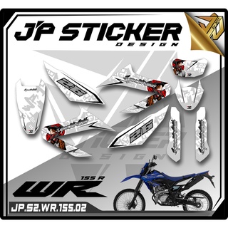 สติกเกอร์ WR 155 WR 155 - STICKER STRIPING LIST รถจักรยานยนต์ YAMAHA WR 155 รุ่นโฮโลแกรม (JP.S2) 02