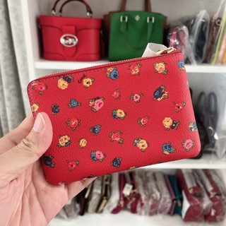 🆕️คล้องมือ1 Zip S COACH CA716IM/ MIAMI RED MULTI