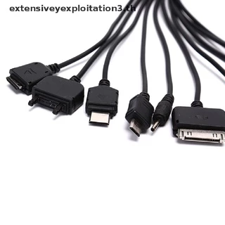 &&ขายดี && สายชาร์จ USB อเนกประสงค์ 10 in 1 สําหรับโทรศัพท์มือถือ