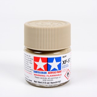 สีทามิย่าสูตรน้ำ Tamiya Acrylic XF57 Buff 10ml