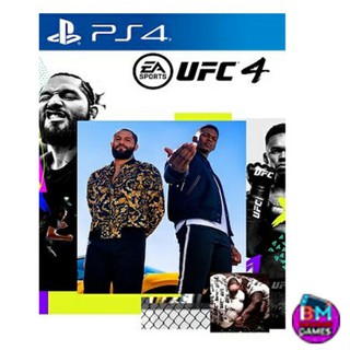 Playstation : ps4  UFC 4 โซนเอเชีย  แผ่นเกมแท้ ps4