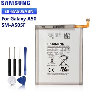 SAMSUNGแบตเตอรี่🔋EB-BA505ABN สำหรับSamsung Galaxy A50 A505F SM-A505F A30s A30 A20 SM-A205FN 4000MAh พร้อมชุดไขควงถอดฟรี