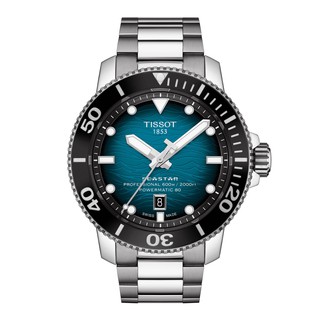 Tissot Seastar 2000 Professional Powermatic 80 ทิสโซต์ ซีสตาร์ 2000  T1206071104100 สีฟ้า นาฬิกาผู้ชาย