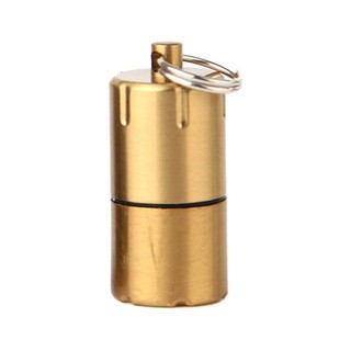 Mini Compact Kerosene Lighter Key Chain