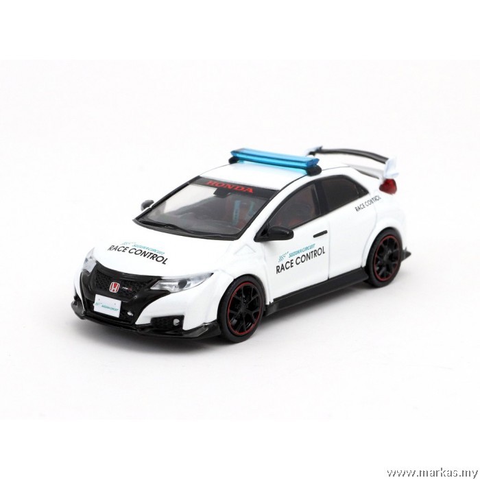 (NOT SEALED FOC PROTECTOR) TARMAC WORKS 1/64 HONDA CIVIC TYPE R FK2 SUZUKA CIRCUIT RACE CONTROL CAR