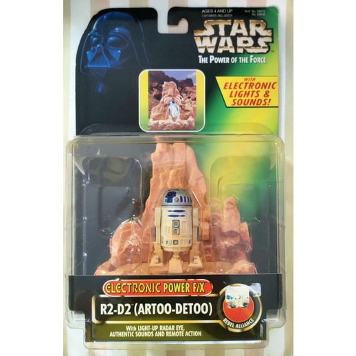 Star Wars Power of the Force Electronic Power F/X R2-D2 Action Figure 3.75"