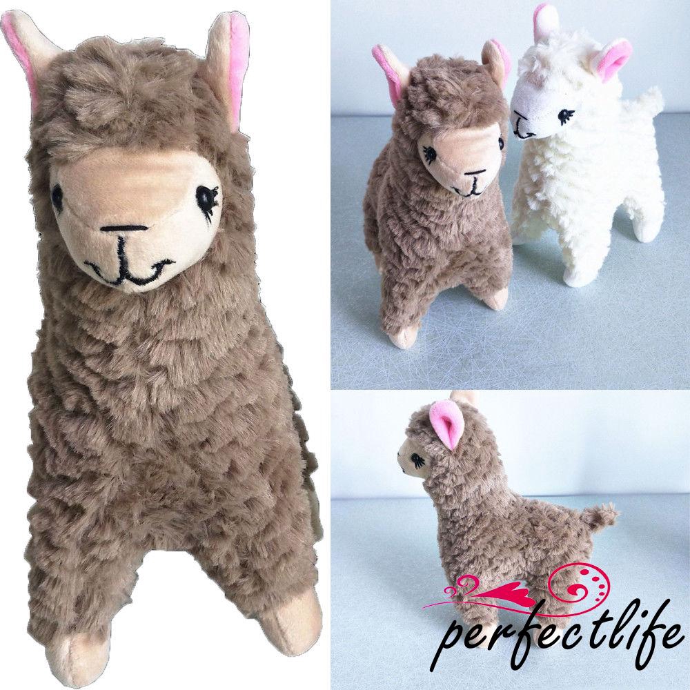 2x Cute Alpaca Plush Toy 23cm Height Camel Cream Llama Stuffed Animal Kids Doll Toys Hobbies Other Stuffed Animals