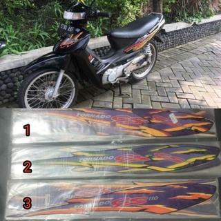 สติกเกอร์ ลาย suzuki tornado GS 110 ori tornado สําหรับติดตกแต่ง