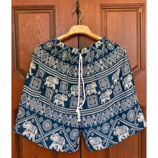 Elephant pants Thai pants Shorts Short Pant Elephant pant Elephant short กางเกงขาสั้น กางเกงลายช้าง ช/ญ