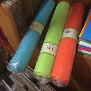 รามี่สีพื้น ยาว10หลา