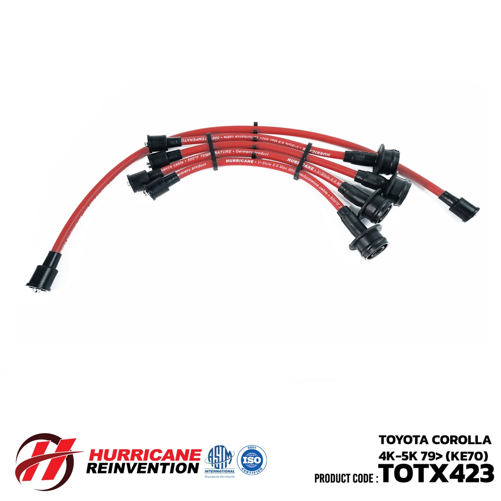 สายหัวเทียน TOYOTA COTOLLA 4K-5K 79>(KE70) HW-293