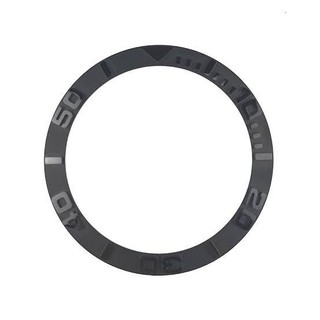 SKX007/SRPD Ceramic Bezel Insert: YM style Black