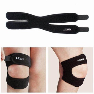 สายรัดเข่า สายพยุงเข่า แบบคาด 2 เส้น Aolike Knee Support รุ่น Ankles-Protector-23May-J1