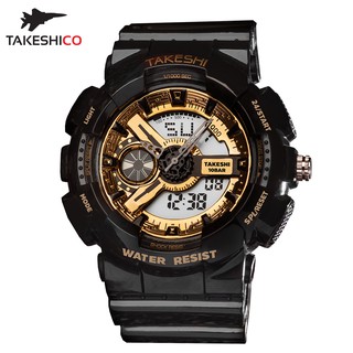 TakeshiCo 100M Water Resist Watch TK27SG นาฬิกาข้อมือ ผู้ชาย Takeshi