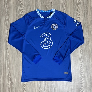 เสื้อบอล แขนยาวทีมChelsea แบบเดียวกับต้นฉบับ รับประกันคุณภาพ เกรดA