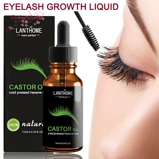 10ml Eyelash Enhancer Liquid Castor Oil Eyelash Growth Lift Lengthening Eyebrow Extension