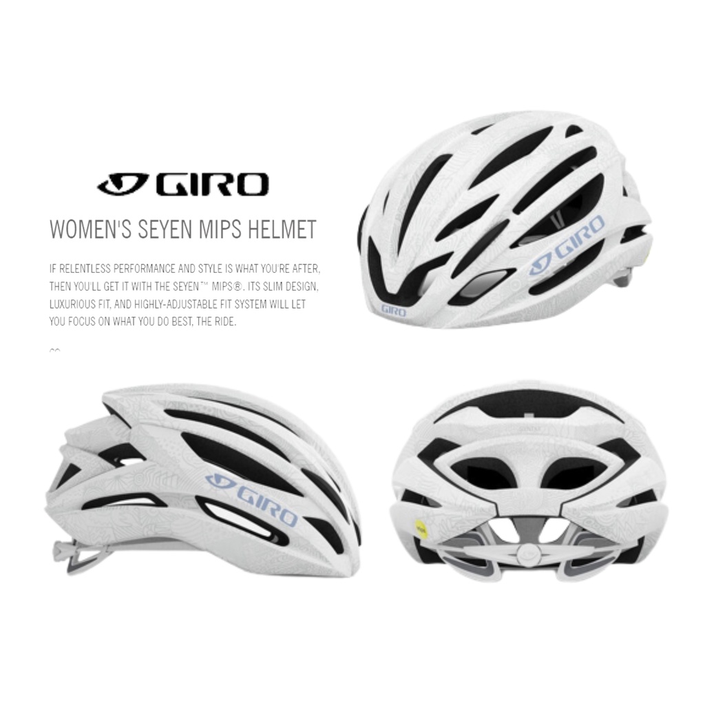 New!! หมวก Giro รุ่น SEYEN Women Helmet  (สีขาวมุก)