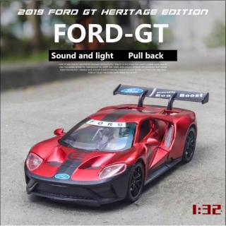 โมเดลรถยนต์ 1:32 Ford GT แบบดึงถอยหลัง ของเล่นสําหรับเด็ก