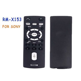 ใหม่ รีโมตคอนโทรล RM-X153 แบบเปลี่ยน สําหรับระบบเครื่องเสียงรถยนต์ SONY RMX153 CDX-5710 CDX-R505X