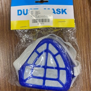 DUST MASK หน้ากาก กันเชื้อโรคต่างๆ  ฝุ่นละออง ควัน (1 ชิ้น/แพ๊ค)