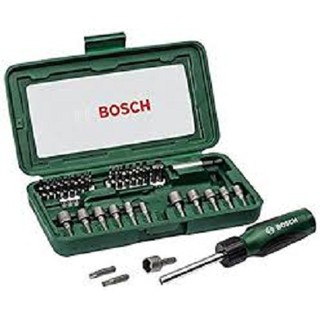 Bosch ชุดไขควงมือ บ๊อช ชุดไขควง 46 ชิ้น