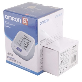 Omron Hem7120 เครื่องวัดความดันรับประกันศูนย์ไทย 5 ปีพร้อมอุปกรณ์