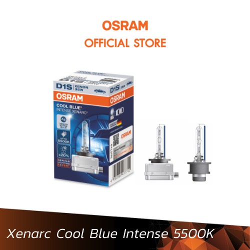 OSRAM หลอดไฟหน้ารถยนต์ซีน่อน รุ่น Xenarc Cool Blue Intense (แพ็คเกจ 1 ...