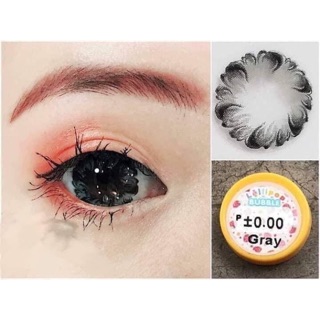 Cotton Rose ฝาขาว / Pudding / Bubble Gray Green Brown Blue Pink Violet บิ๊กอาย ลายสวยงาม Contact Lens คอนแทคเลนส์ แฟชั่น