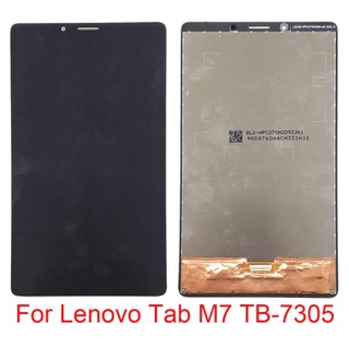 ใหม่ ชุดประกอบหน้าจอสัมผัสดิจิทัล LCD 7 นิ้ว สําหรับ Lenovo Tab M7 TB-7305 TB-7305F TB-7305i TB-7305x 3G 4G