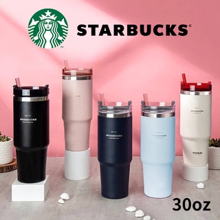 Ready Stock 30oz แก้ว Starbucks สแตนเลส พร้อมหลอด แก้ว