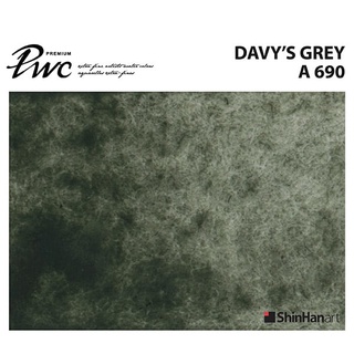 ShinHan PWC 690 A Davy’s Grey 15ml (S1214151-0690) / สีน้ำเกรด Premium Artist 15ml 690 แบรนด์ ShinHan ประเทศเกาหลี