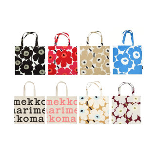 [โค้ด PAYME200 ลดทันที 8%](พร้อมส่ง ของแท้ 100%จากช้อป) Marimekko tote bag 20 ลายยอดฮิต กระเป๋าผ้ามาริเมกโกะ