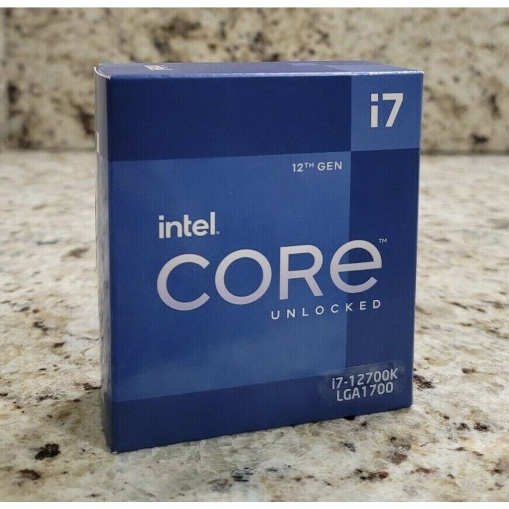 Intel Core i7-12700K Processor 12th Gen Desktop Processors