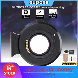 Supose Offer = $ 123 . 99 Viltrox Ef - Eos M 2 อะแดปเตอร์อัตโนมัติ 0 71 X สําหรับกล้อง Canon To Eosm