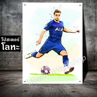 โปสเตอร์โลหะ แฮร์รี่ วิงค์ส ทีมสเปอร์ Harry Winks Spurs ภาพวาด สกรีนป้ายเหล็ก รูป ภาพ นักฟุตบอล ตกแต่ง ติดผนัง