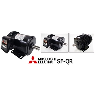 MITSUBISHI มอเตอร์ รุ่น SF-QR 2แรงม้า 1.5KW ชนิดหุ้มมิด 3เฟส 220/380V 4P 3สาย IP44 1450รอบ/นาที มิตซูบิชิ