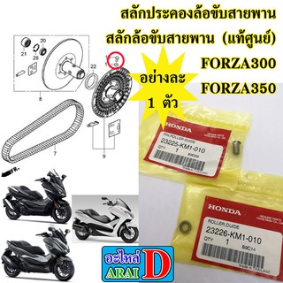 สลักประคองล้อขับสายพาน สลักล้อขับสายพาน (แท้ศูนย์) HONDA FORZA300 , FORZA350