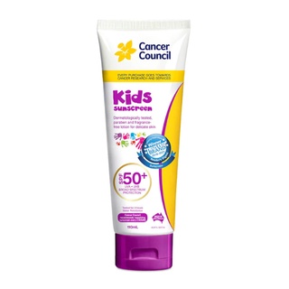 สูตรอ่อนโยนและเด็ก CancerCouncil Australia ::Kids SPF50+ UVA UVB PA++++110ml