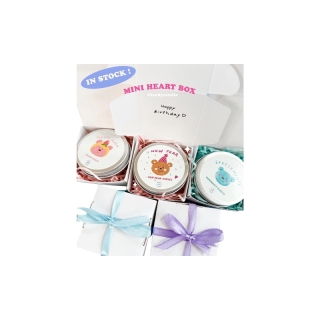 Cloudy mini heart box เซ็ตของขวัญกล่องมินิ