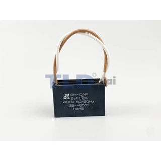📌แท้ 📌คาปาซิเตอร์พัดลม มอเตอร์ ยี่ห้อ SK!! 5uf 400v สำหรับพัดลม มอเตอร์ทั่วไป ยี่ห้อคุณภาพที่แบรนด์ชั้นนำเลือกใช้ แคป...