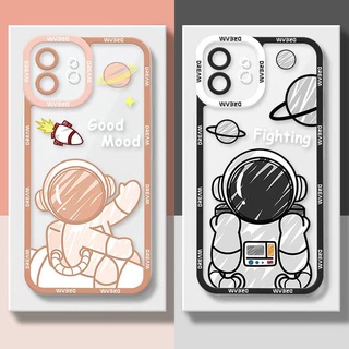 เคสมือถือ แบบนิ่ม ลายนักบินอวกาศ สําหรับ VIVO V23E V23 V21E V21 4G 5G V20 V15 S1 Z1 X50 X60 Pro V9 Youth Y53S Y51 Y51A Y31 2021 Y33S Y21S Y21 Y52 Y72 5G