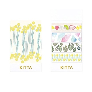 KITTA Collaboration Humming (KITX001) / Washi tape แบบแผ่นพร้อมใช้งาน รุ่น Collab ลายฮัมมิง แบรนด์ KITTA