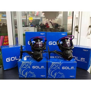 รอกสปินนิ่ง OMOTO รุ่น GOLF  สวยมาก น็อปแต่ง เบอร์1000 ราคา 630 บาท เบอร์2000 ราคา 650 บาท