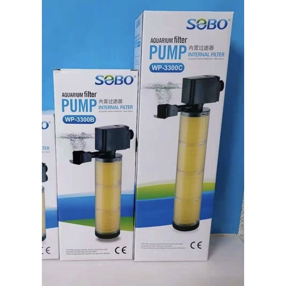 ปั๊มน้ำพร้อมกระบอกกรอง SOBO WP-3300B/WP-3300C