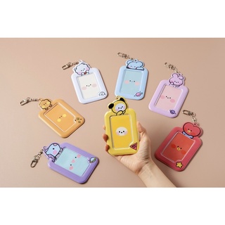 BT21 minini Photocard Key Holder ✅พร้อมส่ง ของแท้💯