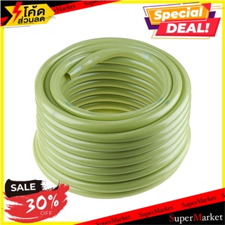 สายยางม้วน SPRING 5/8 นิ้วx20 ม. สีเขียว สายยางรดน้ำ FIBERGLASS HOSE SPRING 5/8"X20M GREEN อุปกรณ์รดน้ำต้นไม้