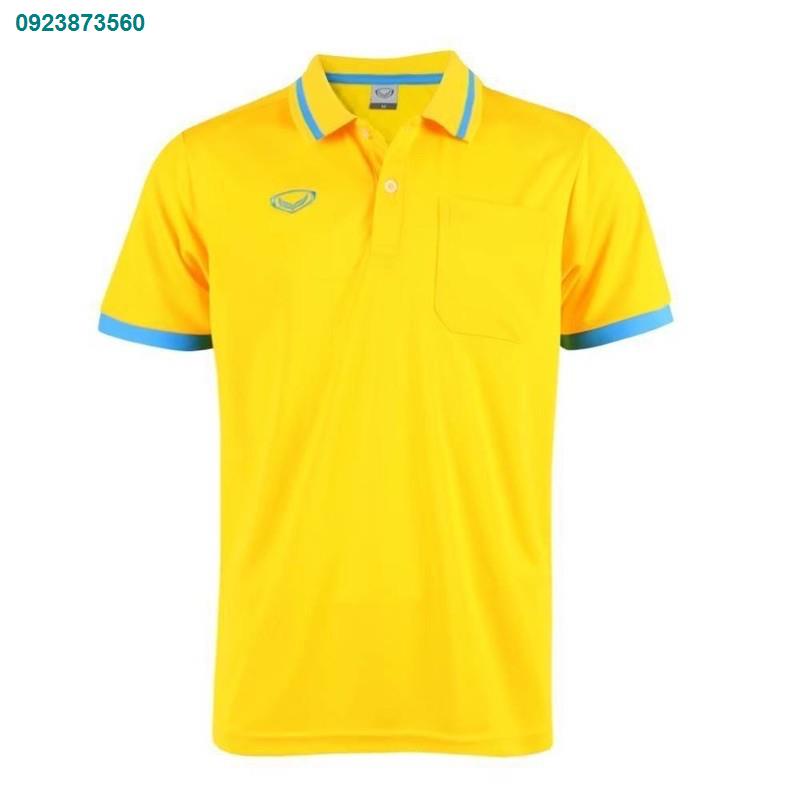 PHB5878☂เสื้อโปโลชาย เสื้อคอปกชาย แกรนด์สปอร์ต Grand Sport ผู้ชาย รุ่น 012-585 ราคาถูก