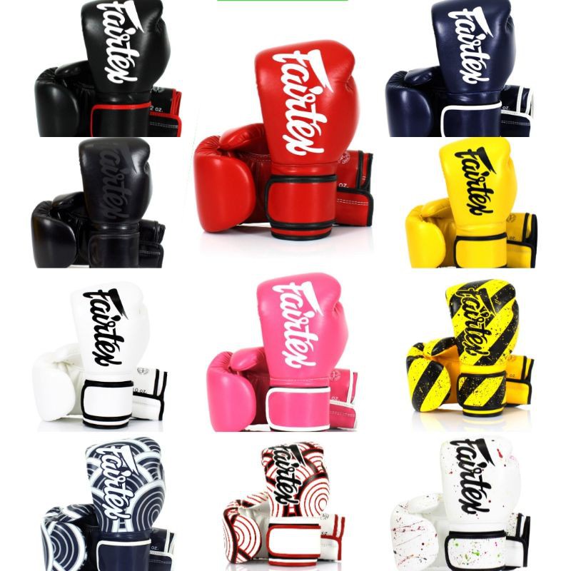 พร้อมส่ง！！ นวมชกมวย Fairtex BGV-14
