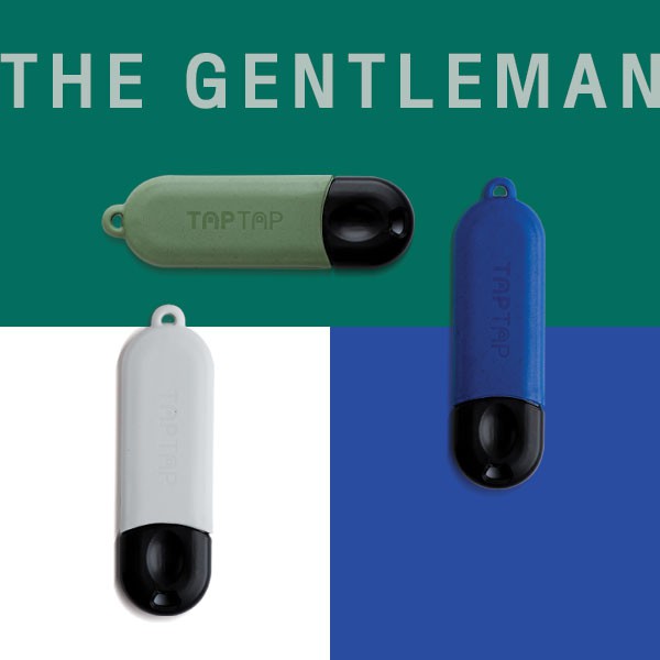 พร้อมส่ง!! แท่งกดอนามัย TAPTAP THE GENTLEMAN SET - เซท 3 ชิ้นสำหรับคุณผู้ชาย(แถมฟรี ตัวเกี่ยวและสายค