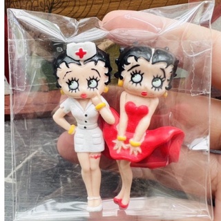 Betty Boop งานเก่ายางตัน งานปั้ม ขายคู่ มีรอยตามภาพ